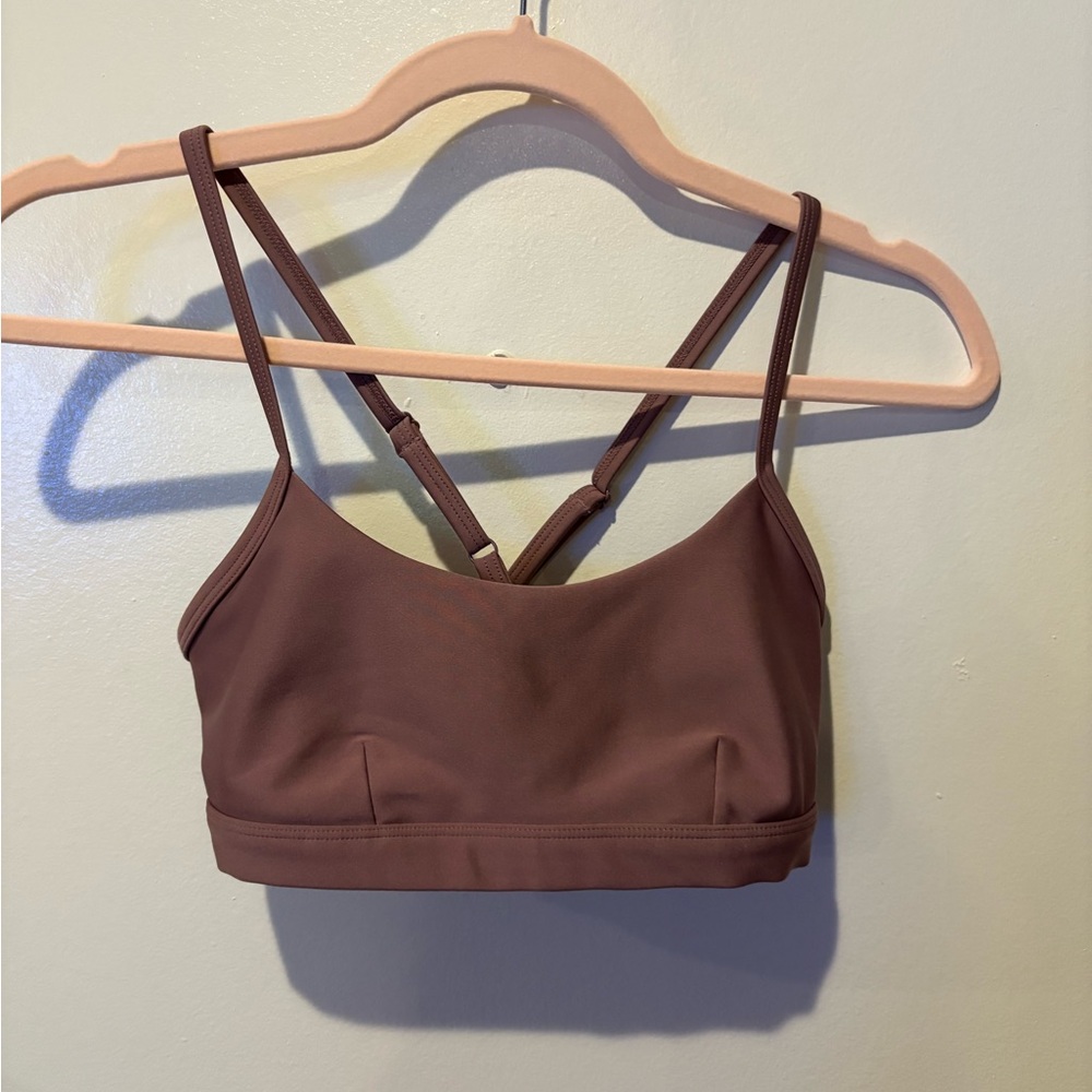 ALO Yoga Woodrose Airlift Intrigue Bra